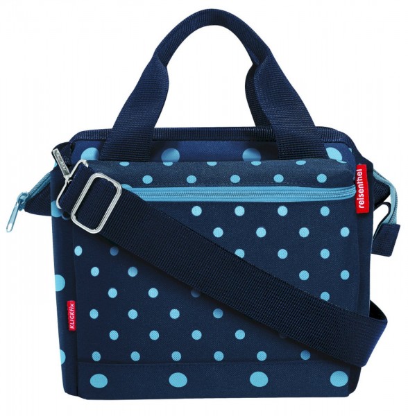 REISENTHEL Lenkertasche Roomy mixed dots blue
