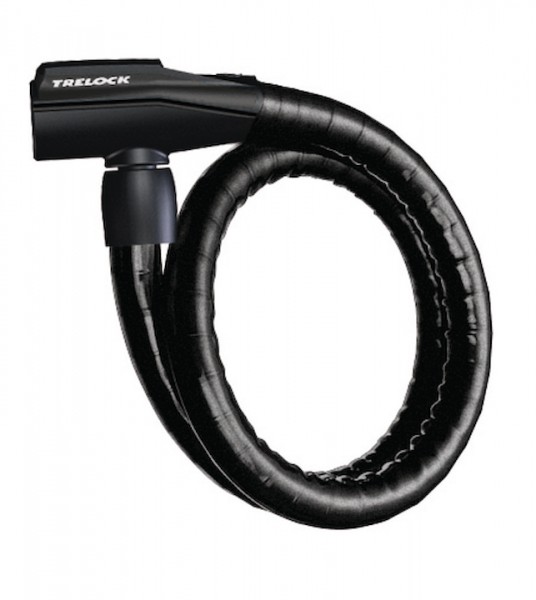 TRELOCK Panzerkabelschloss PK 360 schwarz | Länge: 1000 mm | Durchmesser: 19 mm