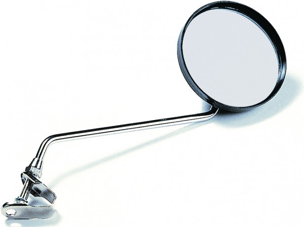 Lenkerspiegel für Fahrrad und Mofa Stangenform: gebogen