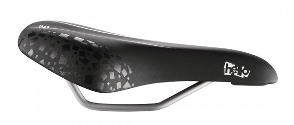 Selle Royal Jugend Sattel Junior Hello Jugend | Jugend | Maße: 230 x 151 mm | schwarz