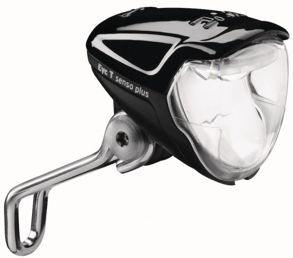 B&M E-Bike LED Scheinwerfer Lumotec IQ2 Eyc E inkl. Edelstahlhalter und Edelstahl-Designschraube | B