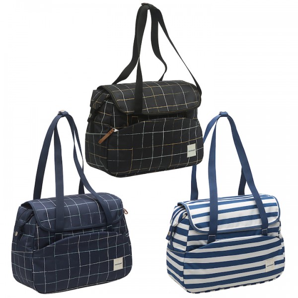 NEW LOOXS Einzeltasche Tosca Check Befestigung: Haken | schwarz