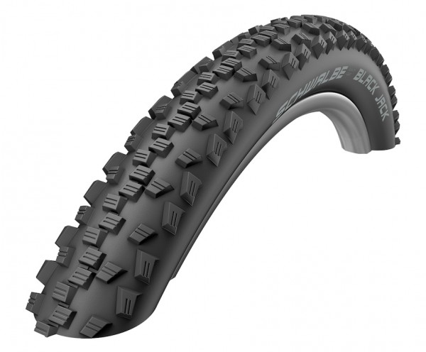 SCHWALBE Fahrradreifen Black Jack HS 407 16 Zoll | ETRTO: 47-305 | Draht | LiteSkin | schwarz Black`