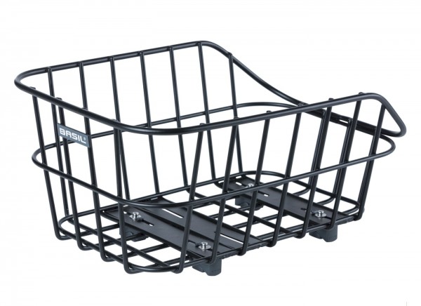 BASIL HR-Schultaschenkorb Cento Alu WSL Befestigung: WSL-System | matt schwarz